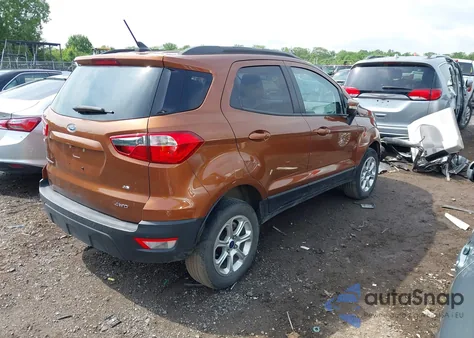 2018 Ford Ecosport Se z USA, uszkodzony, nr VIN MAJ6P1UL9JC213759